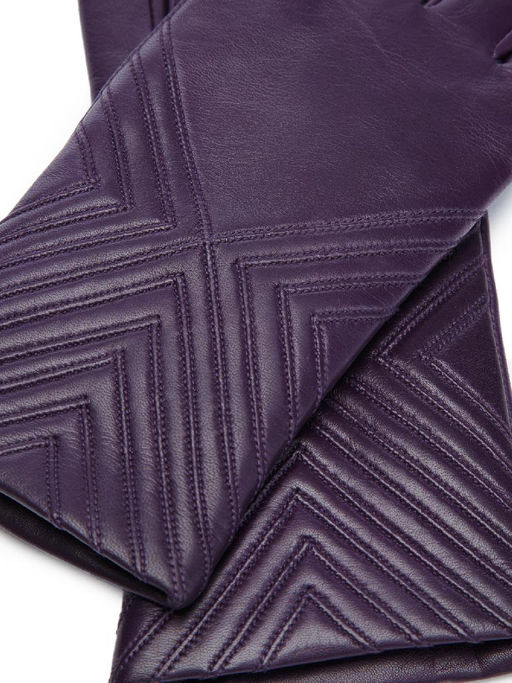 Перчатки женские 100% ш IS8570 royal purple - Eleganzza фото 3