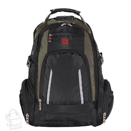 Рюкзак мужской текстильный 1877W green Whiff - S-style фото 3