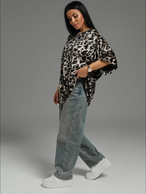 Марлен футболка женская (леопард)