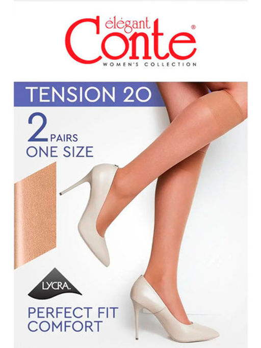 Tension 20 гольфы жен. (2 пары) (120/20) - natural