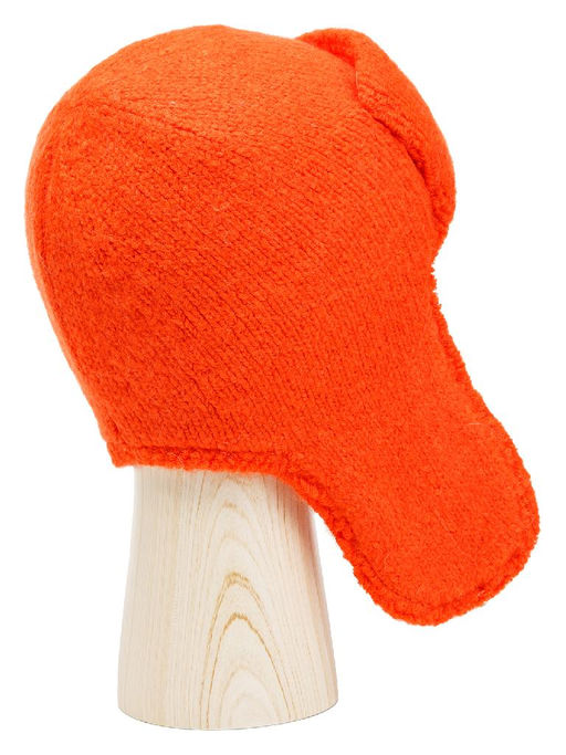 Шапка жен. кид-мох+альп+шерсть LB-N88031A orange - Labbra фото 6
