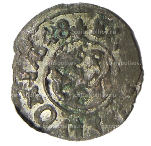 Солид 1648 года Шведская оккупация Риги  королева Кристина