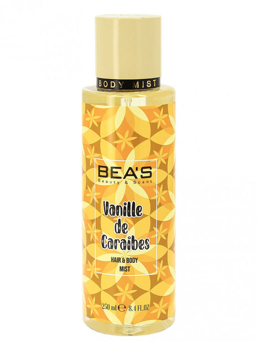 Мист для тела и волос Beas Body & Hair Vanille De Caraibes 250 ml  фото 4
