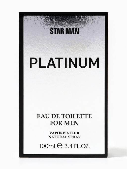 Туалетная вода мужская Star Man Platinum, 100 мл