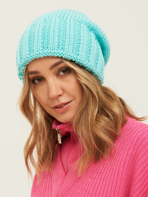 Шапка а1274 лазурный - Стим фото 2