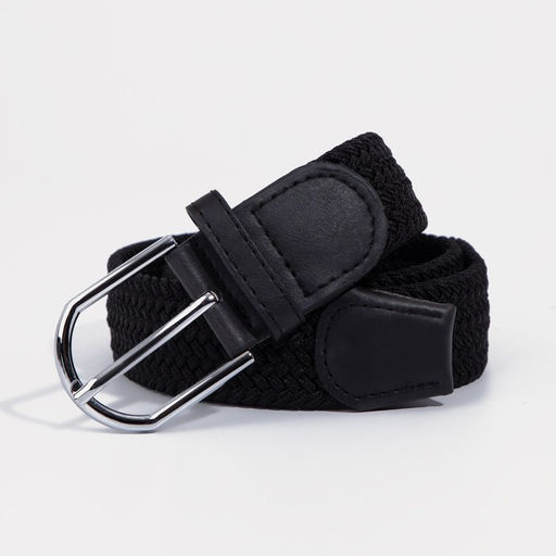Ремень детский, ширина 3 см, пряжка металл, цвет чёрный - Simaland фото 2