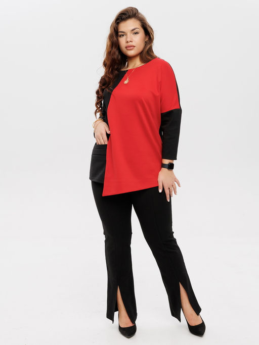 Туника женская Т-143 (нейлон г/к) Индиго - Elenatex фото 28