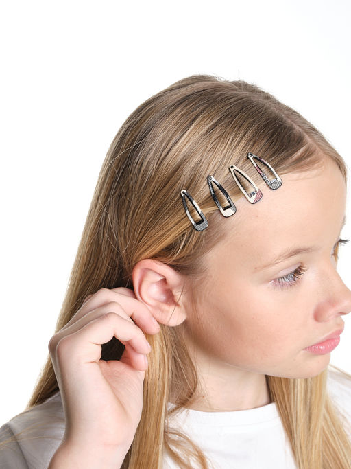 Набор заколок клик-клак ZG9092 бербери