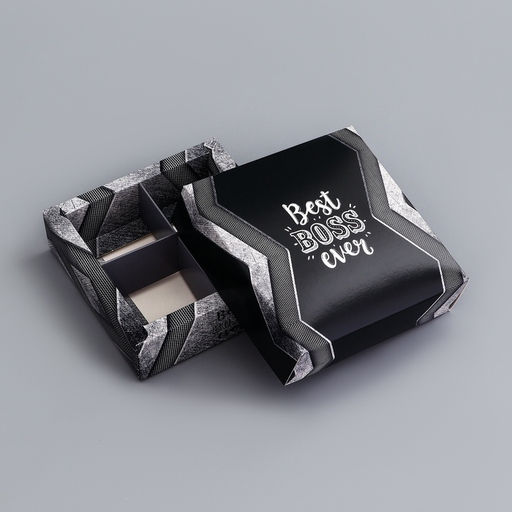 Цена за 3 шт. Коробка для конфет 4 шт. без окна Лучшему мужчине, 12.6?12.6?3.5 - UPAK LAND фото 4