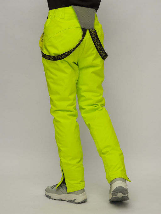Горнолыжный костюм женский салатового цвета 02201Sl - Chunmai фото 30