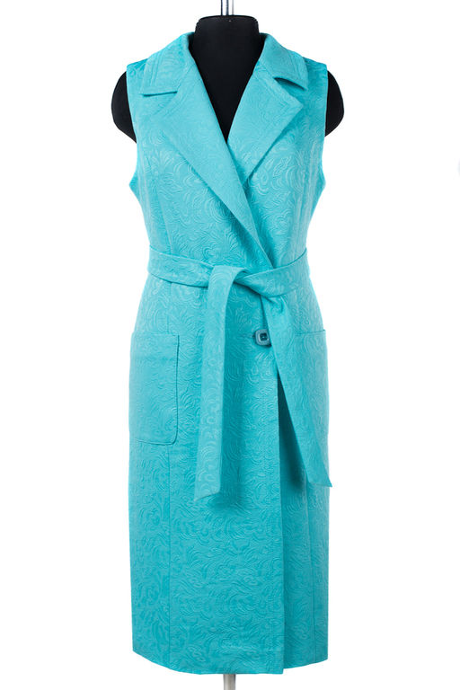 012-0126 Пальто облегченное (пояс) - El podio фото 9