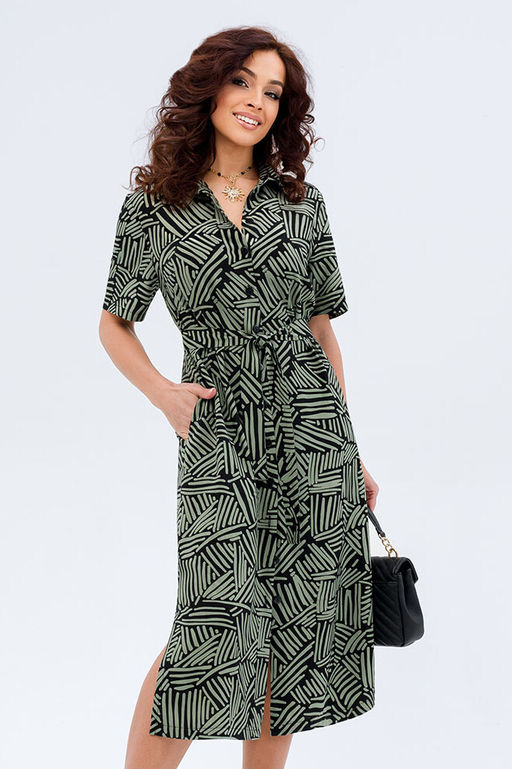 Платье-рубашка Джорджия (46-56) - Serenada фото 14