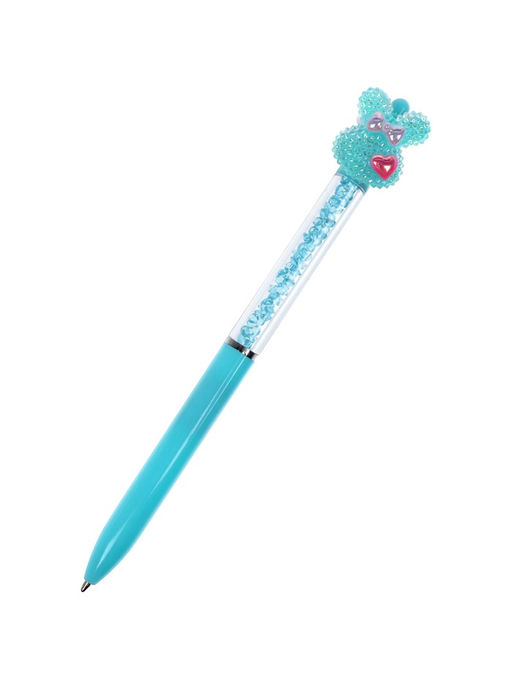 Ручка-прикол «Зайчик блеск», шариковая, поворотная, МИКС