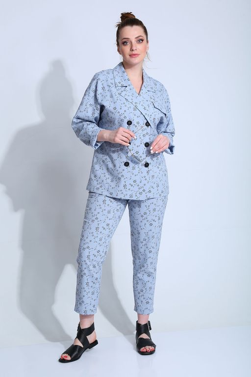 Костюм Liona Style 789 голубой