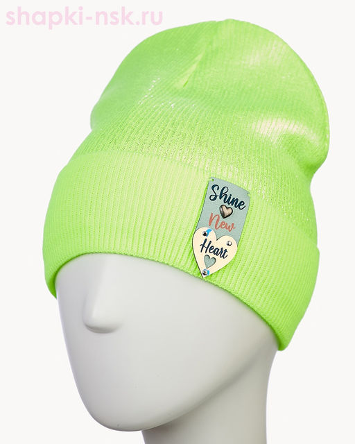 02-2-E Колпак для девочки флис (50-52)
