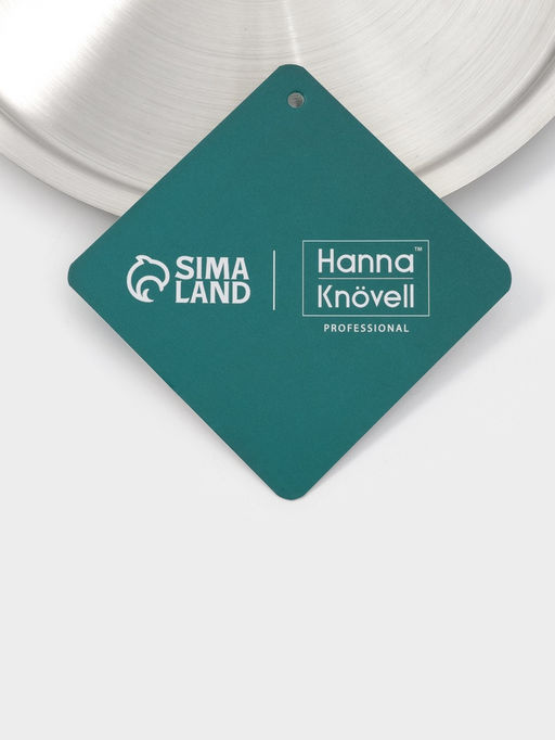 Крышка Hanna Knövell, d=16, толщина 0.8 мм, нержавеющая сталь