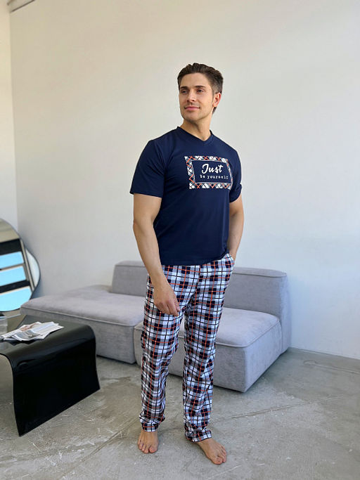 РАСПРОДАЖА Пижама Фэмилилук-тигр_М49/белый - Ihomelux фото 3