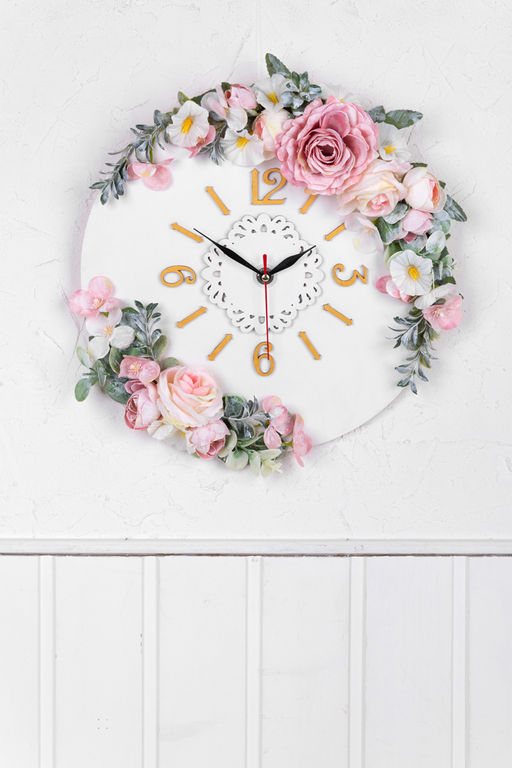 Заготовка для декорирования Mr. Carving БА-13 часы фанера d 25 см х 0.3 см  фото 5