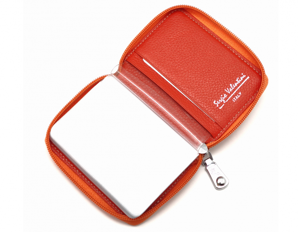 Женская кожаная визитница Sergio Valentini СВ 3213-159  фото 3