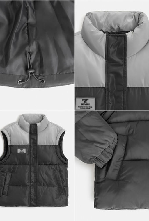 ACOOLA / Утеплённая куртка со съёмными рукавами для мальчиков  фото 6