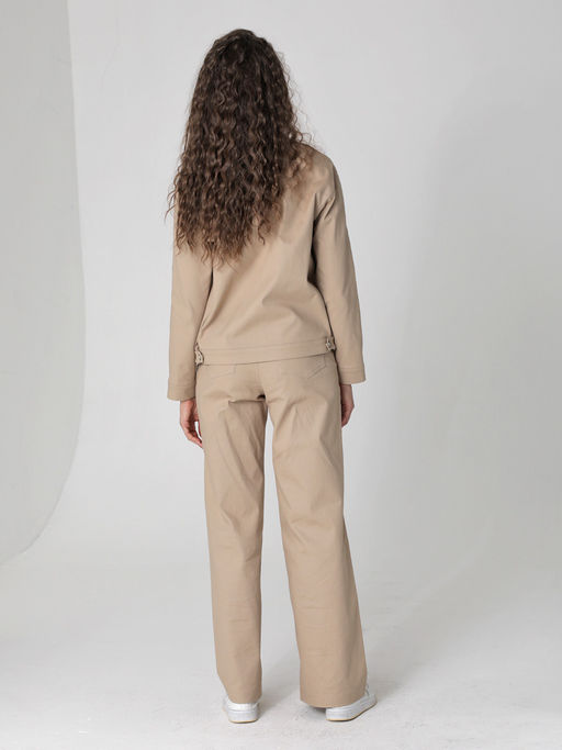 25223 Жакет бежевый - Dizzyway фото 4