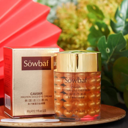 Цена за 2 шт. Питательный крем для глаз с золотом, против отечности и морщин, 60 г