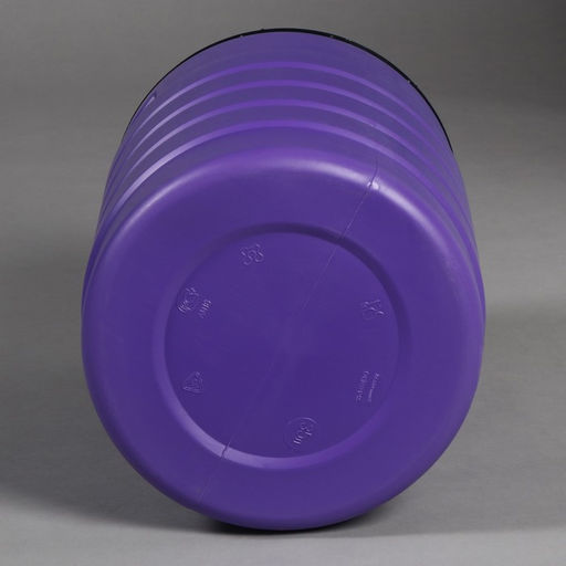 Бочка пищевая, 24 л, горловина 27 см, пластиковая, с крышкой, МИКС