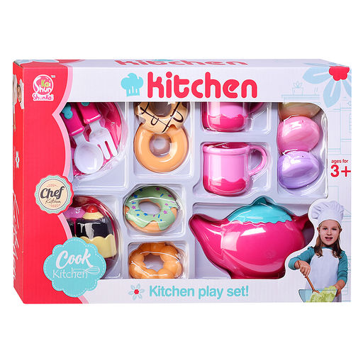 Набор посуды "Чайпитие с вкусняшками" в коробке