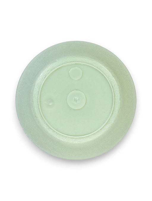 Цена за 3 шт. Горшок для цветов «Фиалочка», 500 мл, d=12.5 см, h=7 см, пластиковый, зелёный