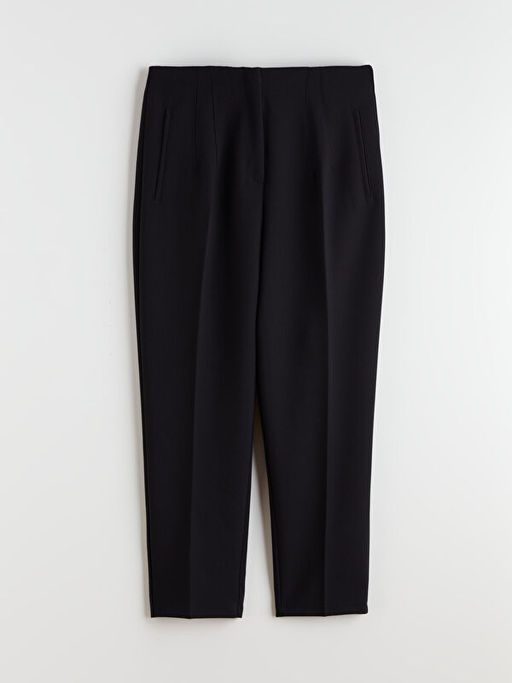 Y?ksek Bel Standart Fit Kad?n Pantolon