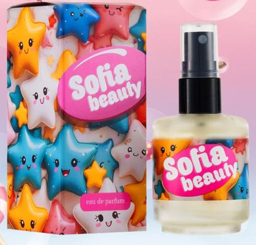 Д NEO Духи детские 15мл "Красотка София" клубничный сливочный для девочки