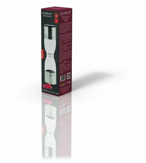 Мельница для перца и соли 2 в 1 ZEIDAN,22*6см арт. Z-1024