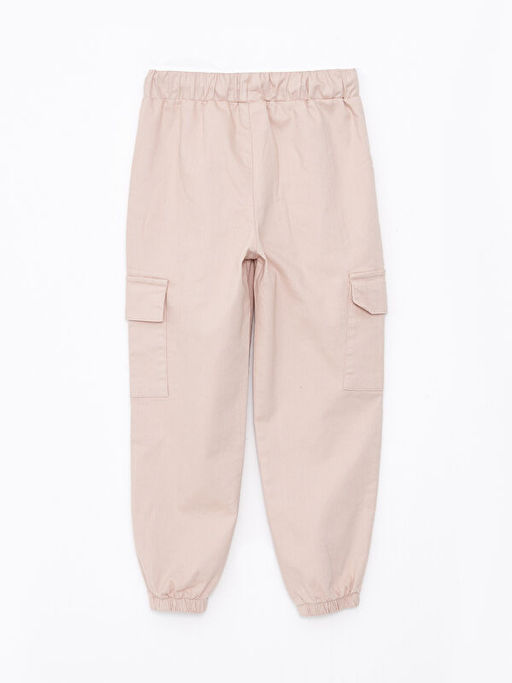 Beli Lastikli Basic Gabardin K?z ?ocuk Jogger Kargo Pantolon - Waikiki фото 2