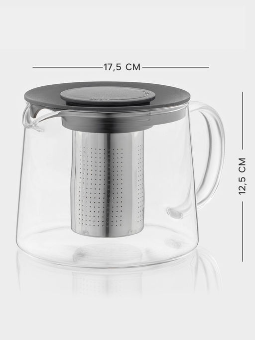 Заварочный чайник Magistro «Локи», 1 л, 17.5×13×12.5 см, металлическое сито, стекло