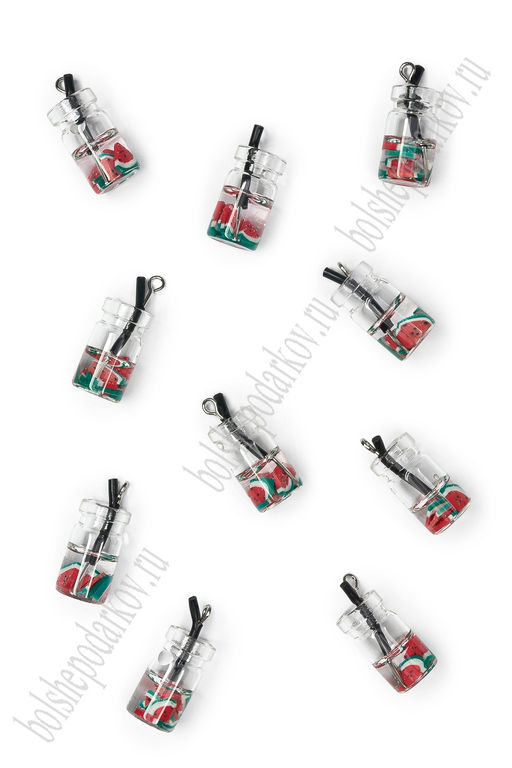 Подвеска "Коктейль"1*2,5 см (10 шт) SF-7726, №5
