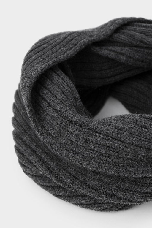 Crockid _ КВ 15009/ш/серый шарф-снуд дет