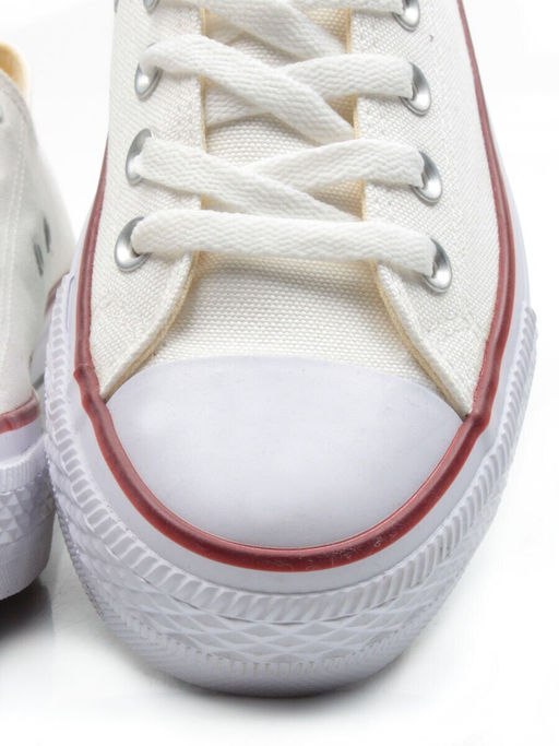 03-A555-2 WHITE Кеды мужские (текстиль)