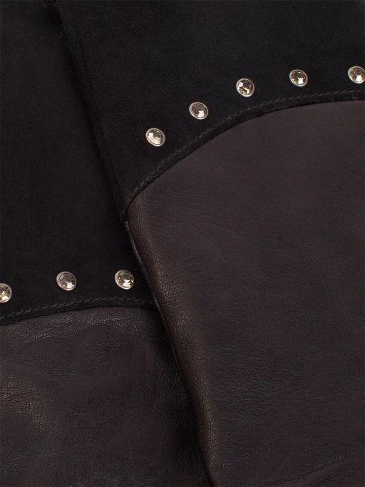 Перчатки женские ш+каш. IS01334 black - Eleganzza фото 7