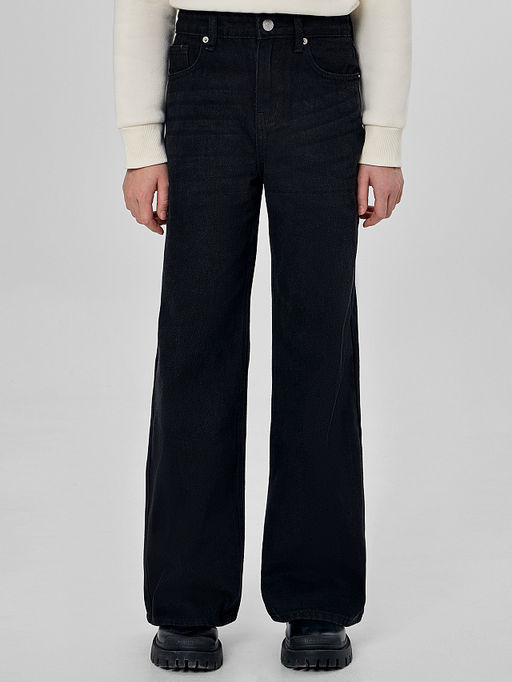 Джинсы для девочек черные - Mark formelle фото 2