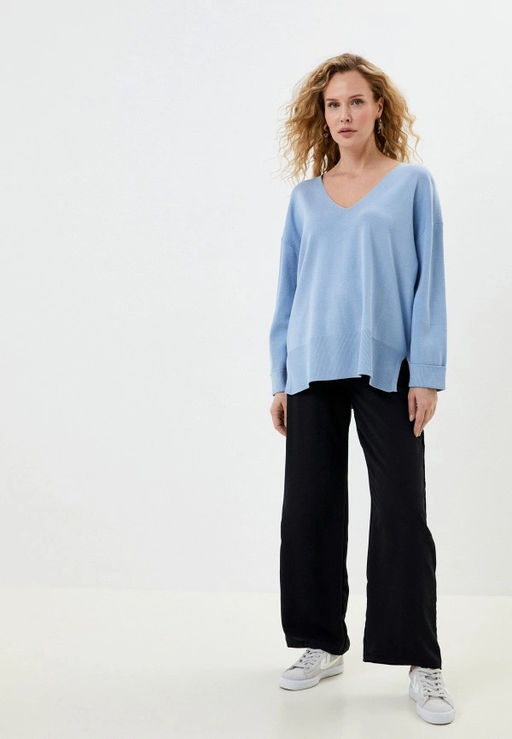 Conso/KPL 230712 - blue grey Пуловер женский