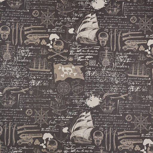 Цена за 2 шт. Бумага упаковочная, крафт «Морской бой», 70×100 см, 1 лист