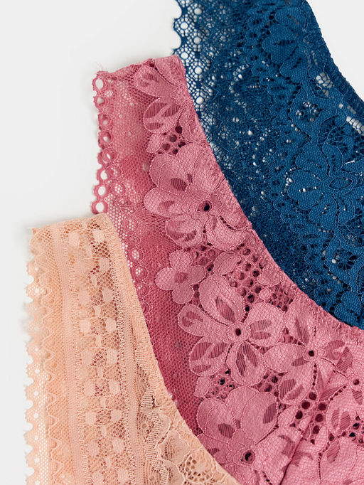 Трусы женские слип-бикини мультипак (3 шт.) в бежевом цвете - Mark formelle фото 10