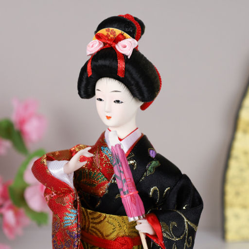 Сувенир коллекционный Гейша 23 см / 509-4 /уп 36/ - Галеонтрейд фото 26
