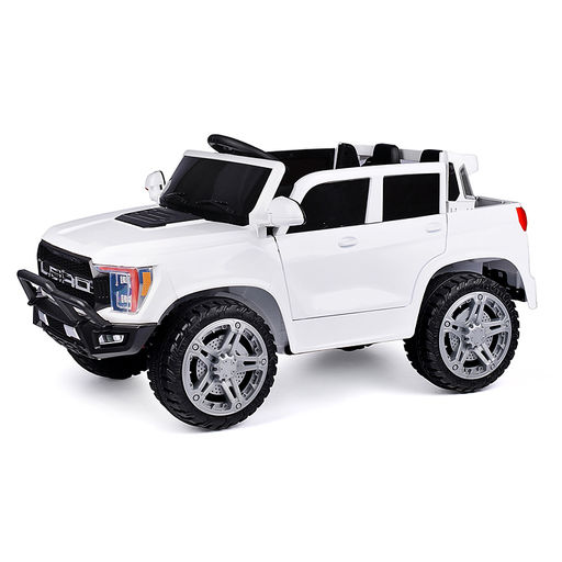 Электромобиль "Городской гигант" на аккумуляторе, с р/у управлением, в коробке (белый)