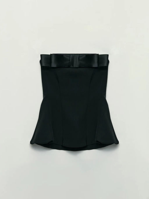 Топ-корсет с бантом / Zarina