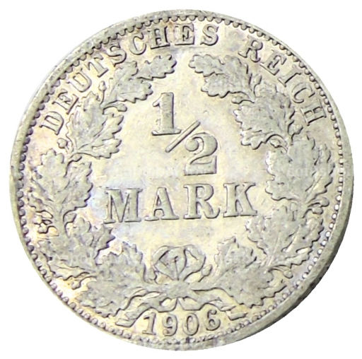 1/2 марки 1906 года A Германия