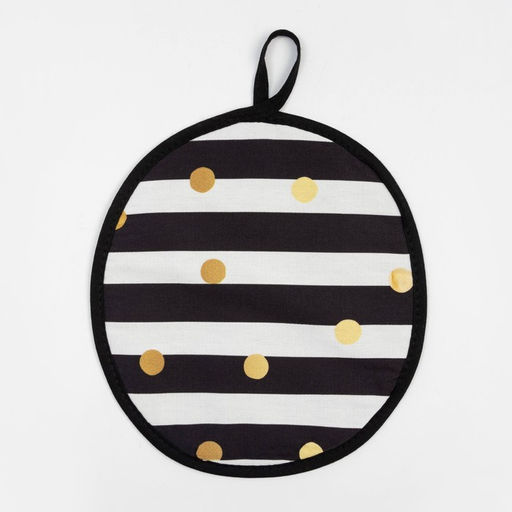 Новогодний подарочный набор Этель Золотой город, фартук, полотенце, прихватка  фото 9