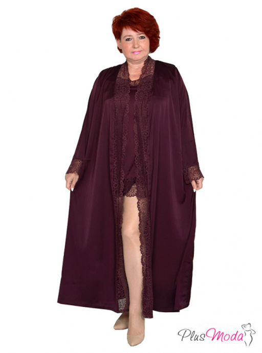 Халат Модель №1594 размеры 44-84 - Plusmoda фото 8