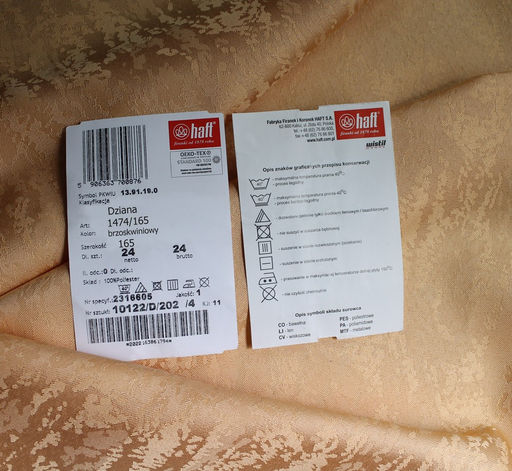 Арт. 1474/PВ/165/ОР, ДЮНЫ, цвет оранжево-розовый, ТЕФЛОНОВАЯ ПРОПИТКА, ГОТОВЫЕ СКАТЕРТИ ширина 250 см x высота 150 см