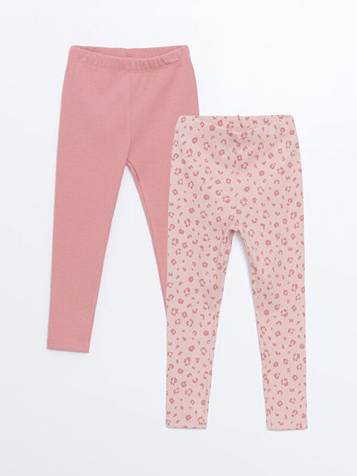 Beli Lastikli K?z ?ocuk Tayt 2li